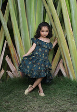 Seaside Pineapple Ruffles for Girl