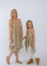 Fun in the Sun Halter Top Shift Dress combo