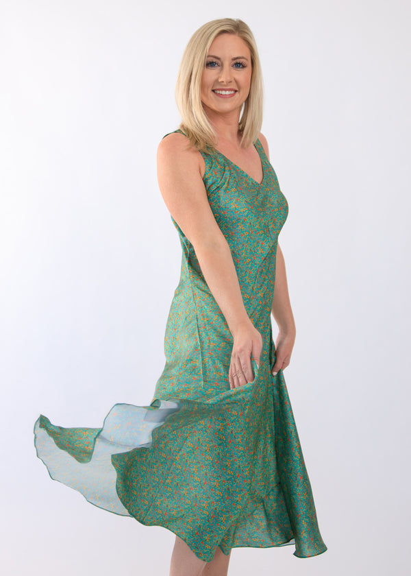 Cozumel Sea Green Midi Dress for mother